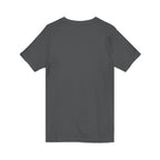 V-Neck Tee — "I Was Born at a Very Young Age and It's Been Downhill Since" Funny Adulting Shirt