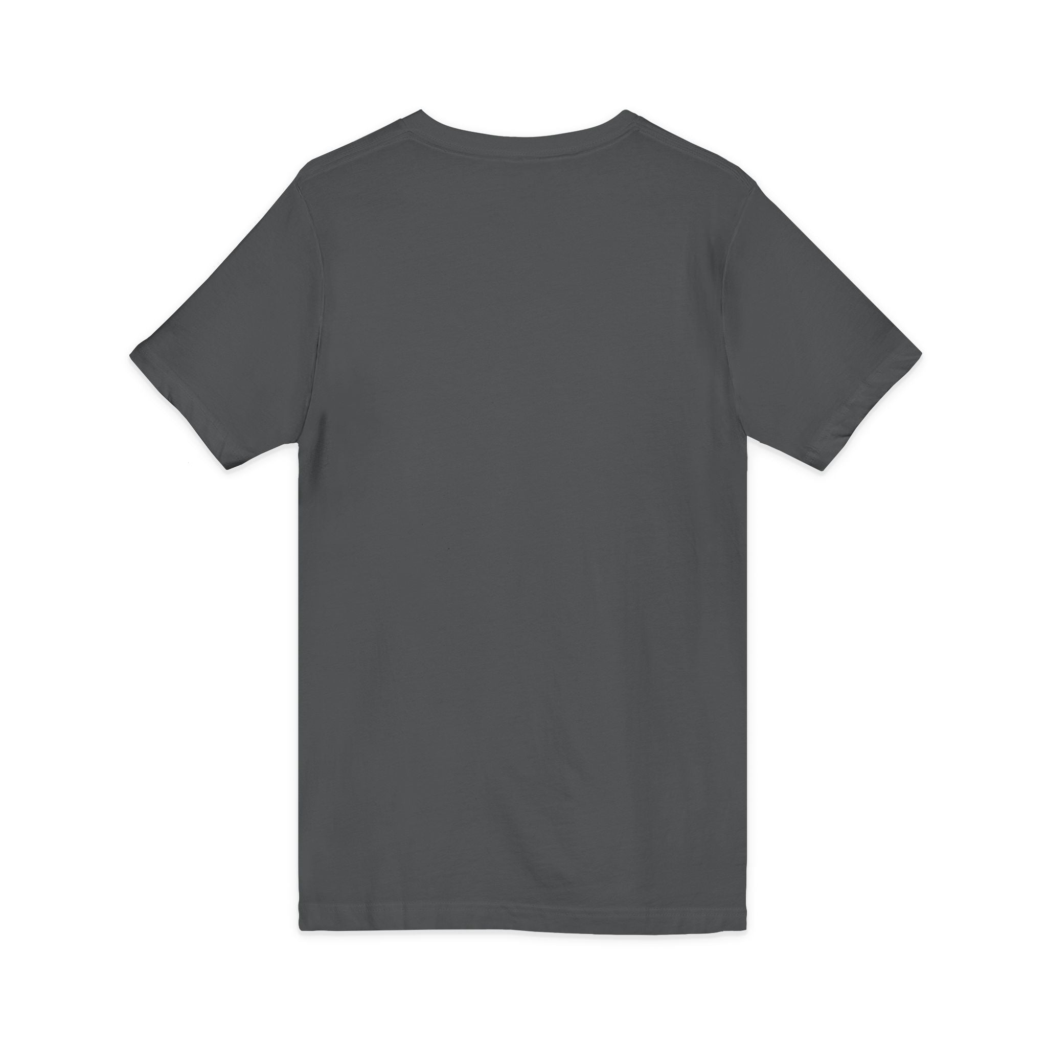 V-Neck Tee — "I Was Born at a Very Young Age and It's Been Downhill Since" Funny Adulting Shirt