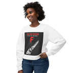Rebel Crewneck Sweatshirt – "F*ck the System" Protest Graphic