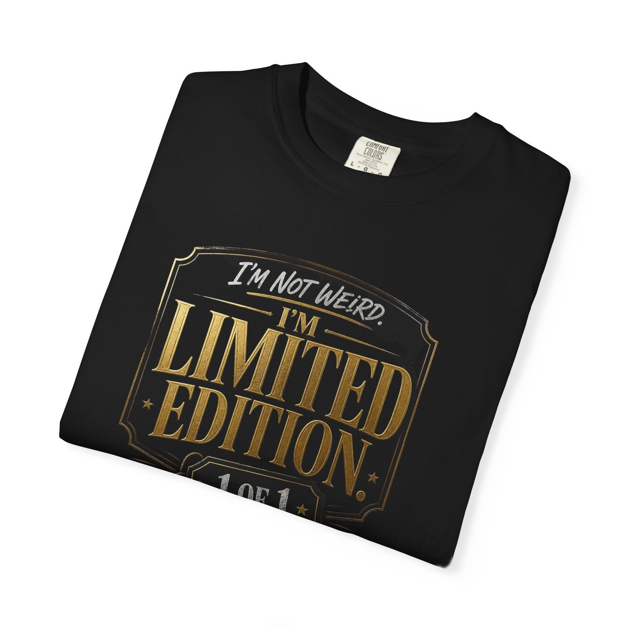 Limited Edition "1 of 1" T-Shirt — Vintage Badge Graphic