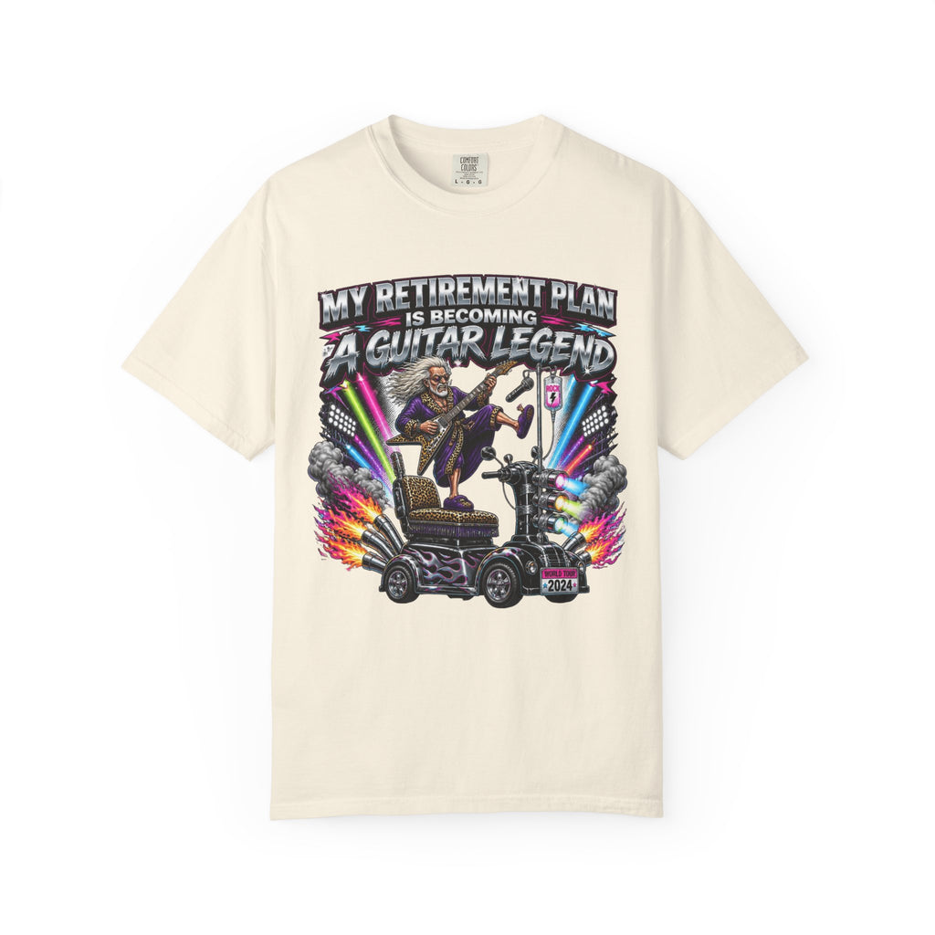 Retirement Plan: Becoming a Guitar Legend T-Shirt