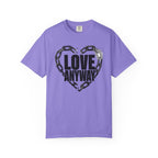 Love Anyway T-Shirt — Broken Chain Heart Graphic Tee