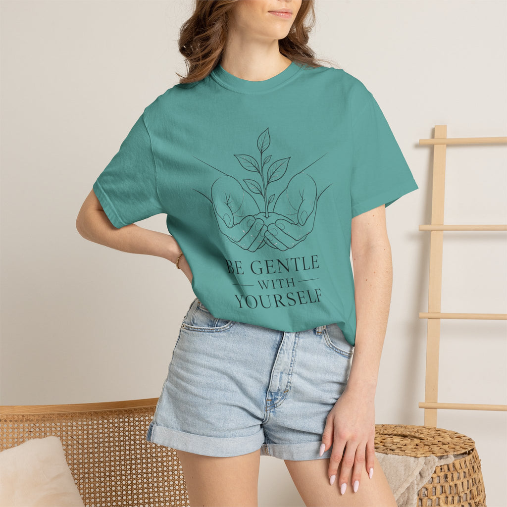 Be Gentle With Yourself T-Shirt – Self-Care Graphic Tee