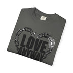 Love Anyway T-Shirt — Broken Chain Heart Graphic Tee
