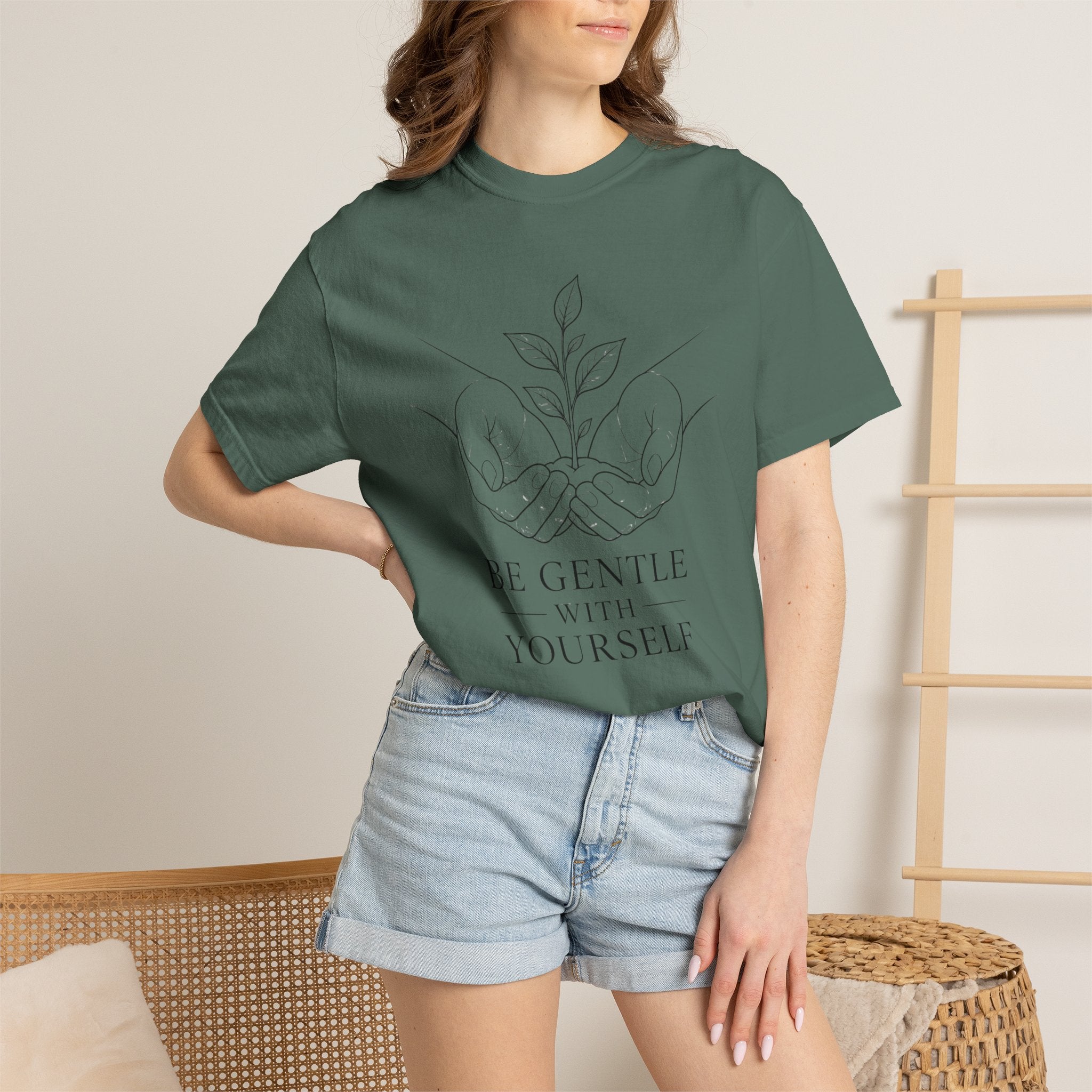 Be Gentle With Yourself T-Shirt – Self-Care Graphic Tee