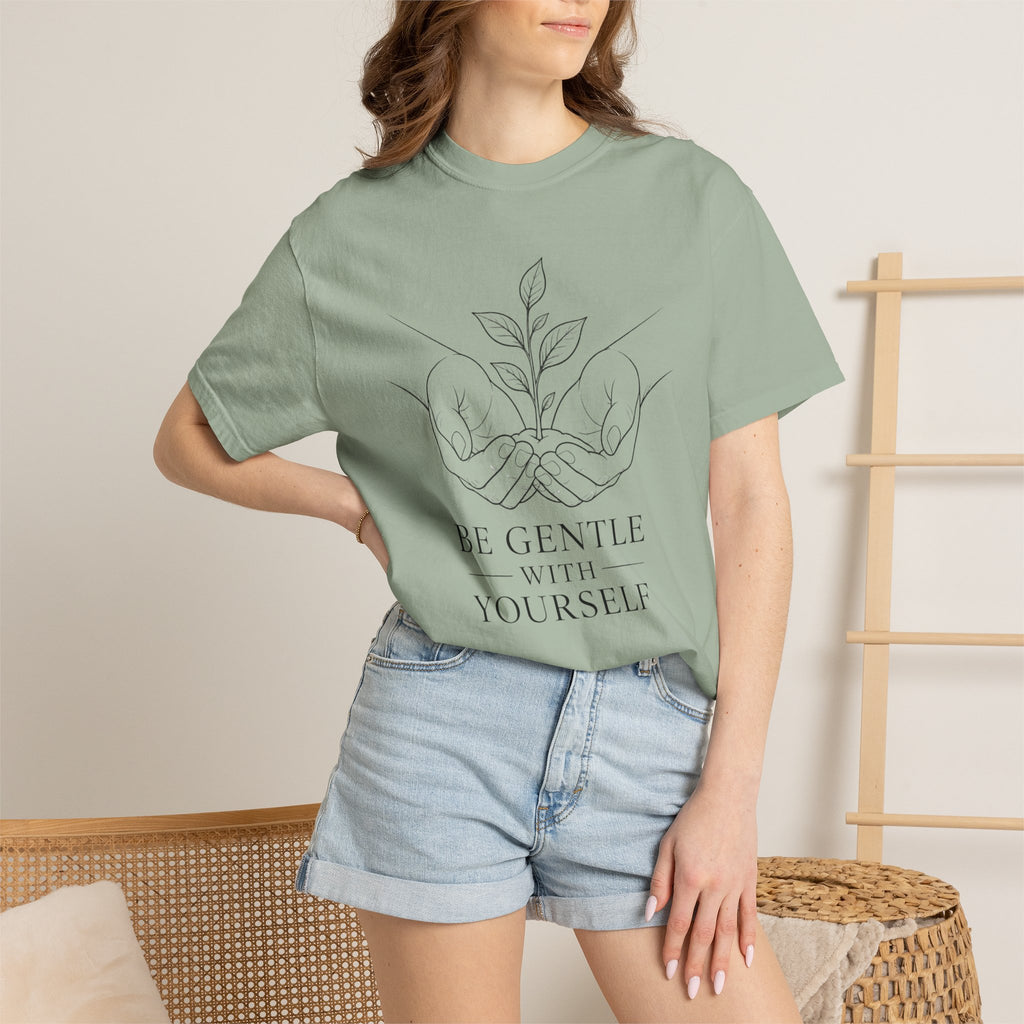 Be Gentle With Yourself T-Shirt – Self-Care Graphic Tee