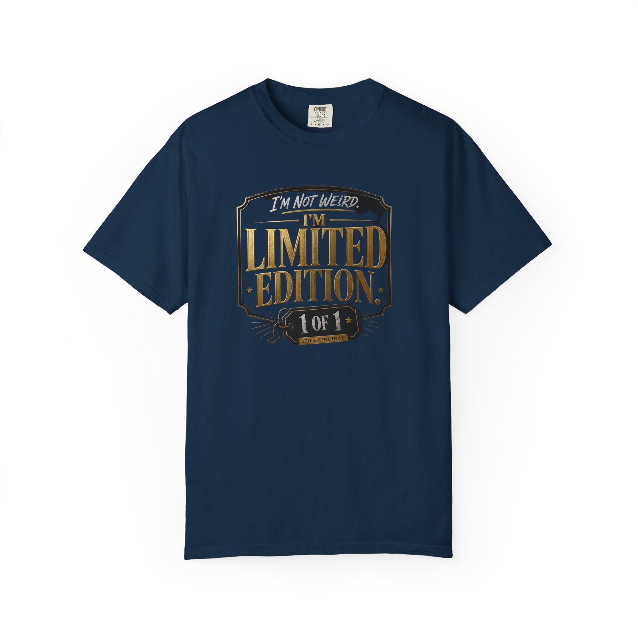 Limited Edition "1 of 1" T-Shirt — Vintage Badge Graphic
