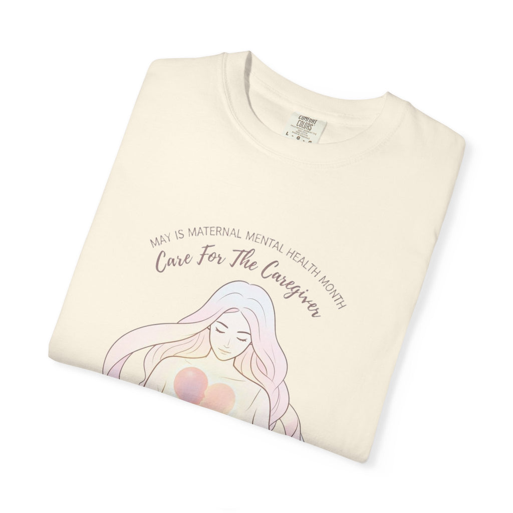 T-Shirt — Care For The Caregivers Graphic Tee (Self-Care Heart Illustration)