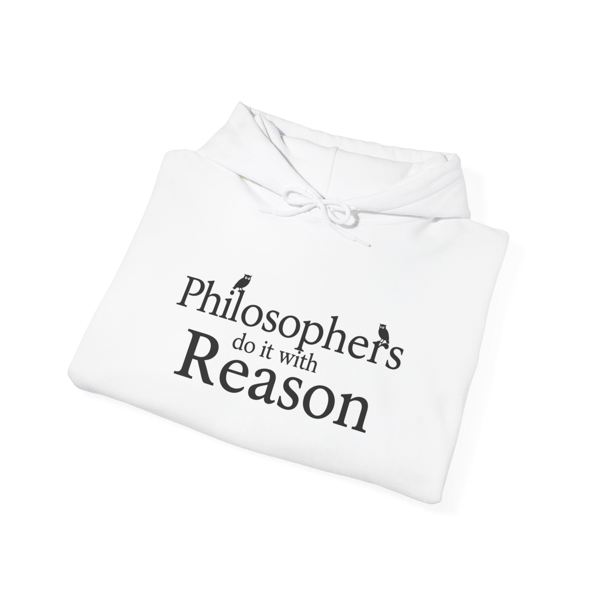Hoodie - Philosophers do it with Reason