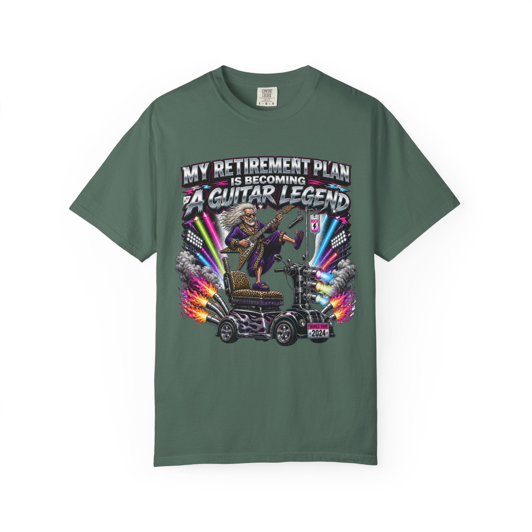 Retirement Plan: Becoming a Guitar Legend T-Shirt