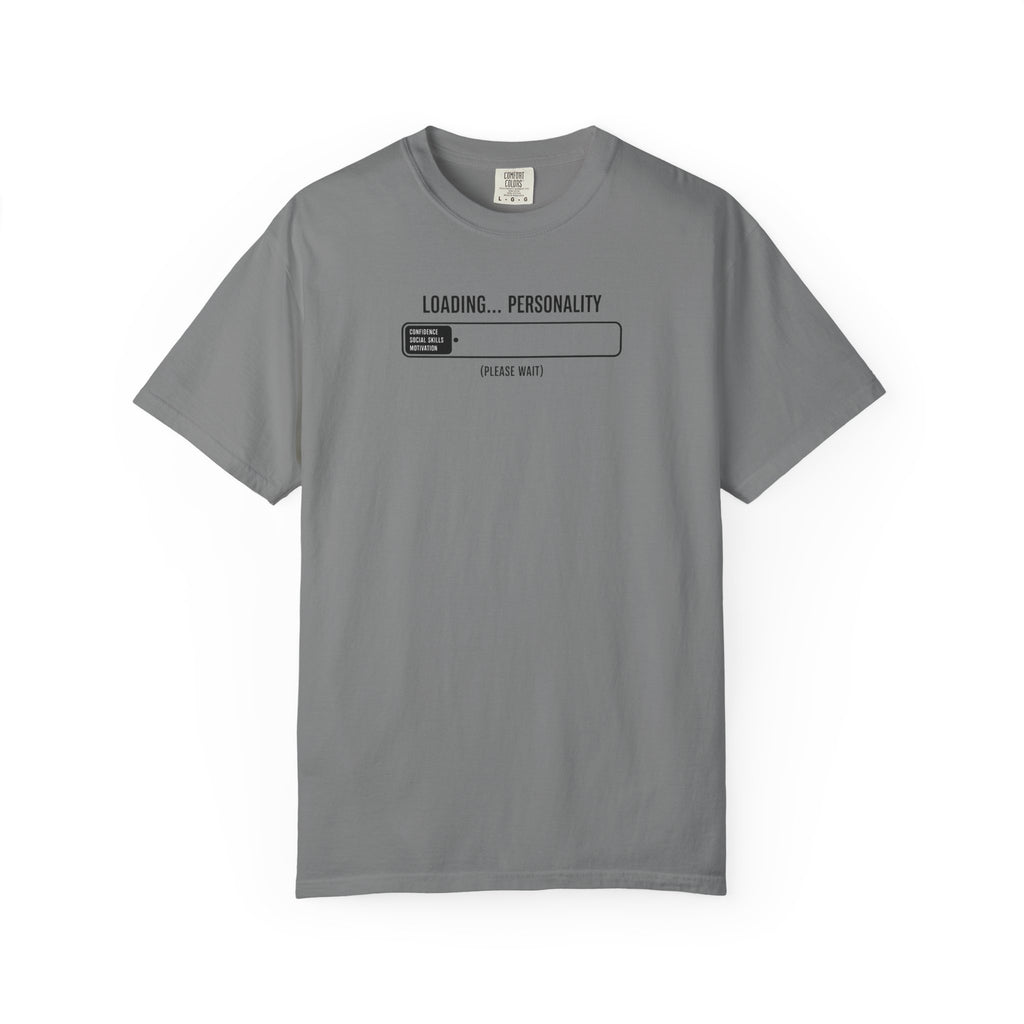 Loading Personality T-Shirt — Funny Progress Bar Graphic Tee