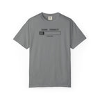 Loading Personality T-Shirt — Funny Progress Bar Graphic Tee