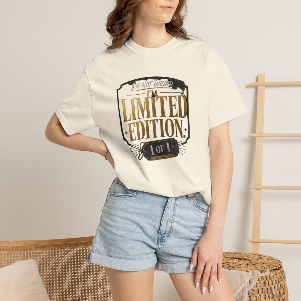Limited Edition "1 of 1" T-Shirt — Vintage Badge Graphic