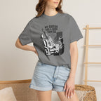 Guitar Lover T‑Shirt — "My Guitar Has Heard Things" Acoustic Music Tee