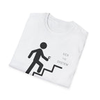 Stairway to F System T-Shirt — Minimalist Climbing Graphic Tee