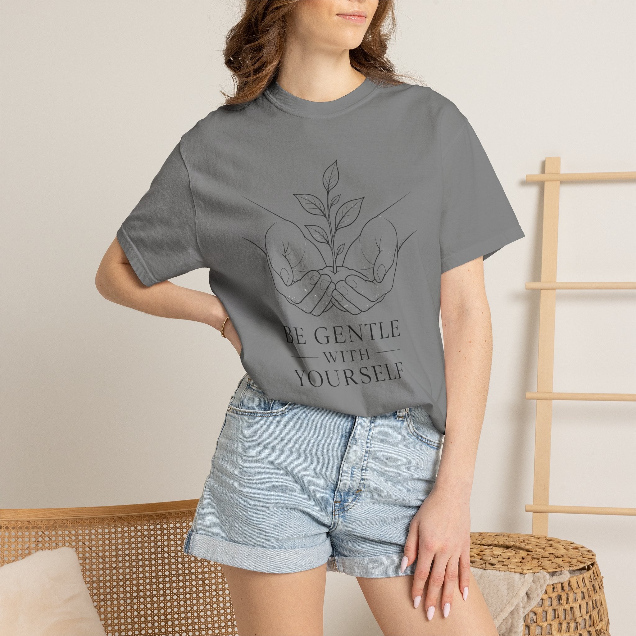 Be Gentle With Yourself T-Shirt – Self-Care Graphic Tee