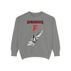 Rebel Graphic Sweatshirt — "F*** The System" Stairs Design