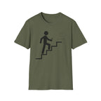 Stairway to F System T-Shirt — Minimalist Climbing Graphic Tee