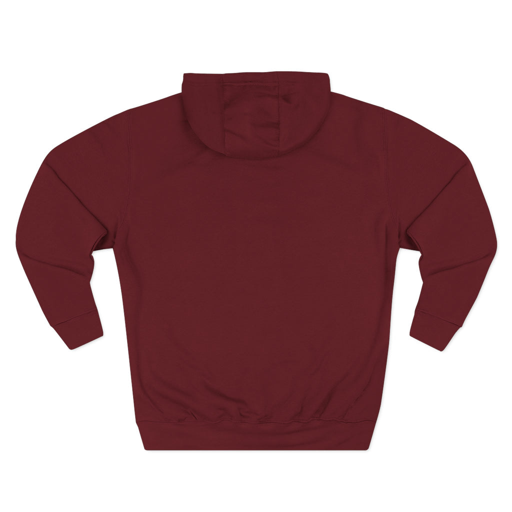 Minimal Embroidered Fleece Hoodie