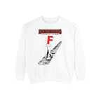 Rebel Graphic Sweatshirt — "F*** The System" Stairs Design