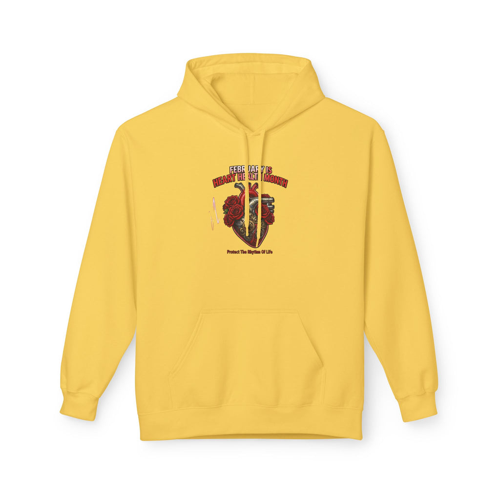 Hockey Heart Shield Hoodie — Proud to Play 'Til the End