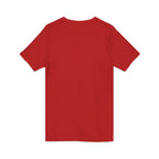 V-Neck Tee — "I Was Born at a Very Young Age and It's Been Downhill Since" Funny Adulting Shirt