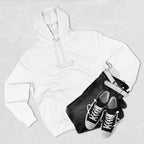 Minimal Embroidered Fleece Hoodie