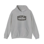 Discipline Over Motivation Hoodie – Motivational Gym Hoodie