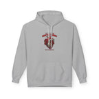 Hockey Heart Shield Hoodie — Proud to Play 'Til the End